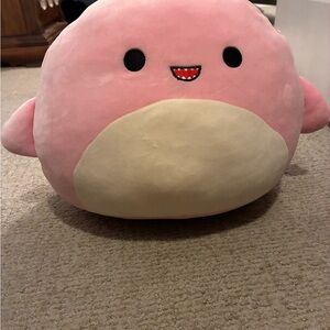 Squishmallows Pink and Cream Stuffed Animal